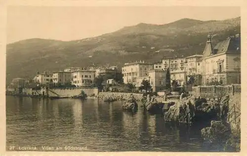 Croatia Lovran Villen am Sudstrand