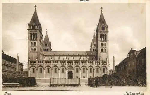Hungary Pecs Cathedral