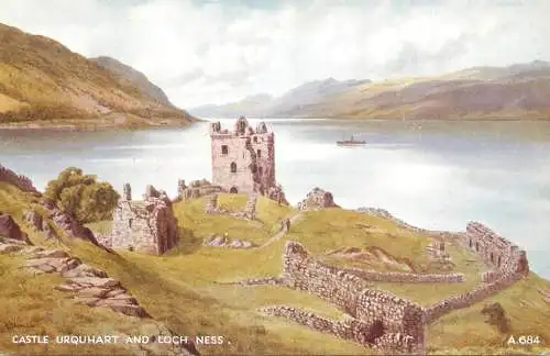 Scotland Castle Urquhart and Loch Ness