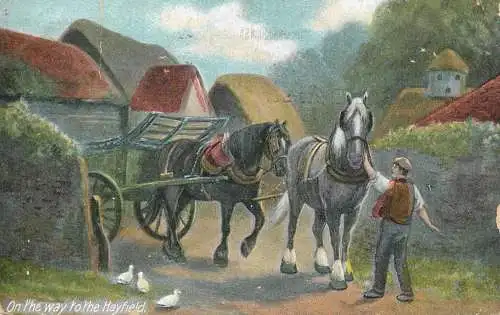 On the way to the Hayfield artwork