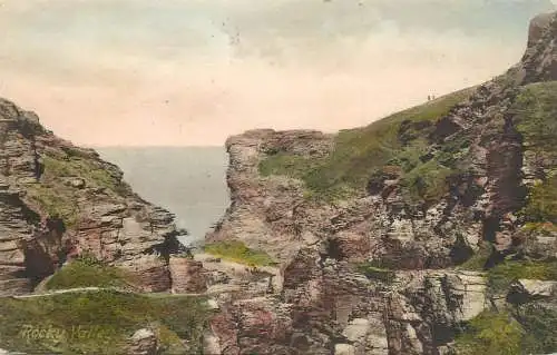 England Rocky Valley coastline scenery place to identify