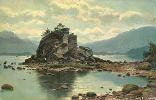 Ireland Killarney Colleen Bawn Rock Longstaffe Hildesheimer 1904 artwork