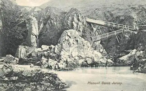 UK Channel Islands Jersey Plemont Caves