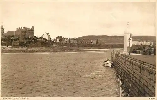 UK Isle of Man Port St Mary