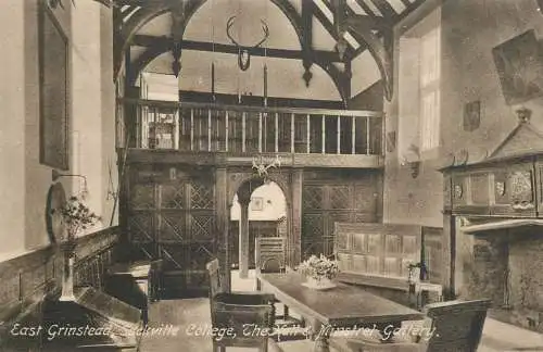 England East Grinstead Sussex Sackville College - The Hall & Minstrel Gallery