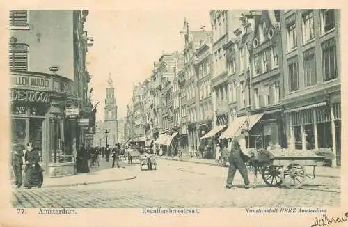 Netherlands Amsterdam Reguliersbreestraat  Kunstanstalt Herz Amsterdam