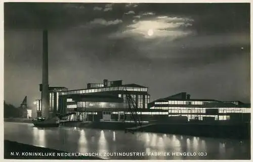 Netherlands Hengelo N.V Koninklijke Nederlandische Zoutindustrie Fabriek
