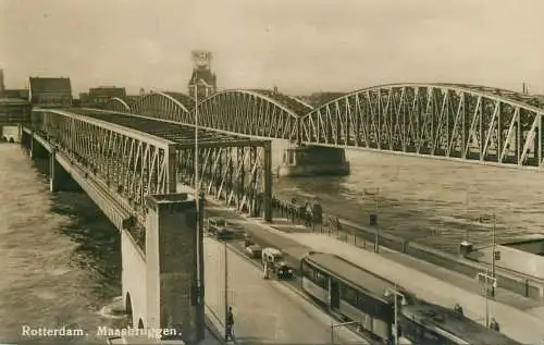 Netherlands Rotterdam Maasbrugen