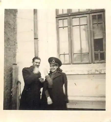 Anonymous persons school souvenir photo Romania Buzau 1942