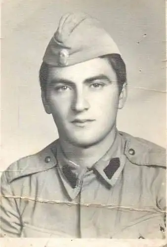 Romanian army military souvenir photo