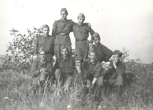 Romanian army military souvenir photo