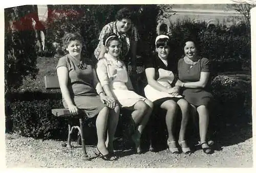 Romania Ocna Sibiului souvenir photo 1968