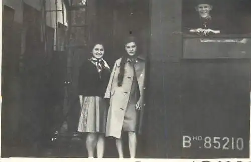 In gara la Medias, Romania 1962
