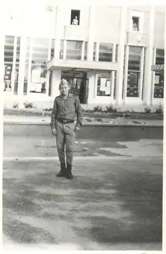 Military souvenir photo place to identify Romania