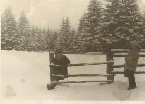 Romania Paltinis 1973 souvenir photo