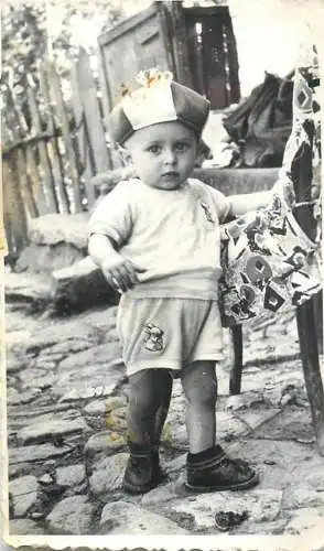 Romania souvenir photo anonymous persons baby 8 x 13 cm