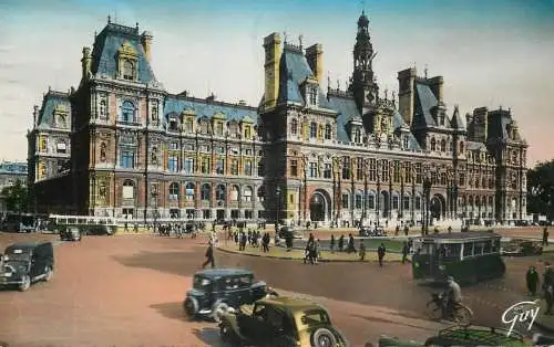 France Paris Hotel de Ville