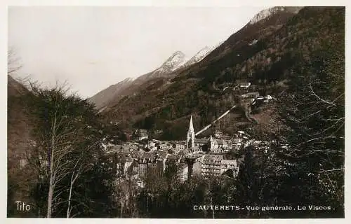 France Cauterets Le Viscos vue generale