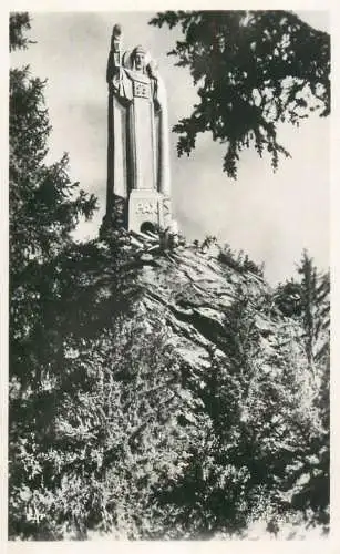 France Les Houches-Mont-Blanc La Statue du Christ Roi