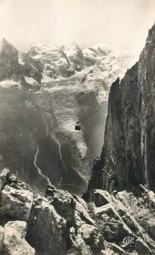 France Chamonix-Mont-Blanc La Tete du Brevent & Le Mont-Blanc