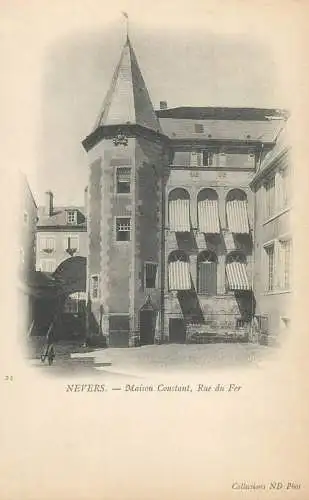 France Nevers Maison Constant Rue du Fer