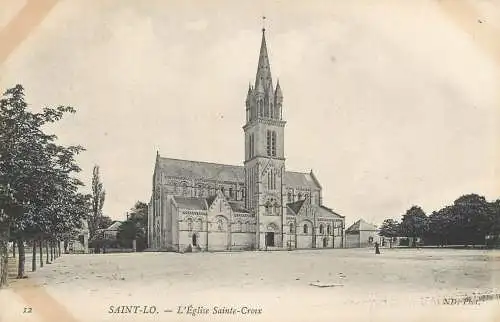 France Saint-Lo Eglise Saint Croix