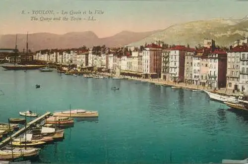 France Toulon Le Quai et la Ville