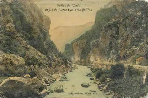 France Vallee d'Aude Defile de Pierre-Lys pres Quillan