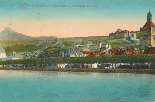 France Evian les Bains vue panoramique