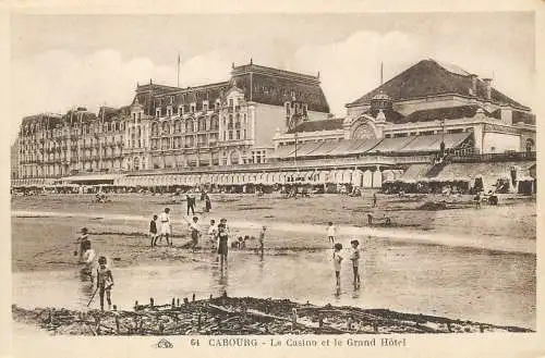 France Cabourg Le Casino et le Grand Hotel