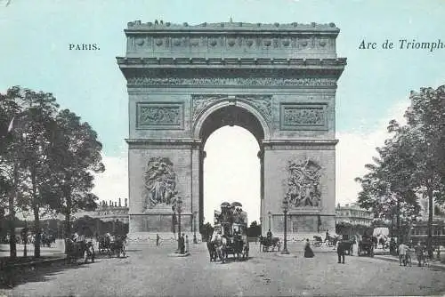 France Paris Arc de Triomphe