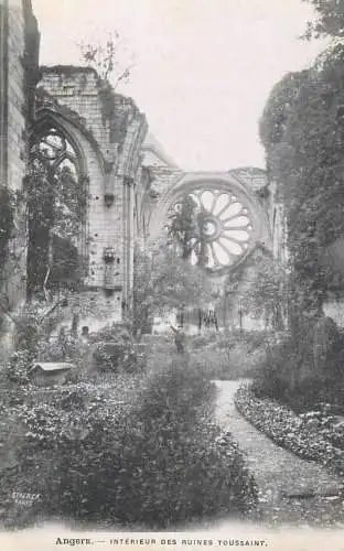 France Angers Interieur des Ruines Toussaint