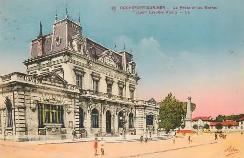 France Rochefort sur Mer La Poste et les Ecoles