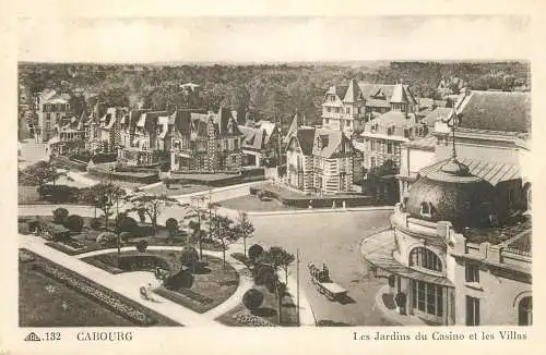 France Cabourg Les Jardins du Casino et les Villas
