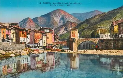 France Sospel (Alpes-Maritimes) Le Pont Vieux