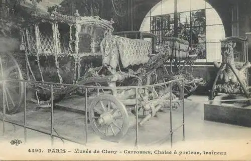 France Paris Musee de Cluny Carrosse