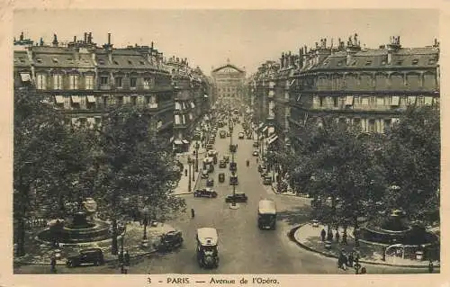 France Paris Avenue de l'Opera
