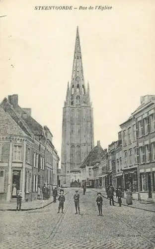 France Steenvoorde (Nord) Rue de l'Eglise