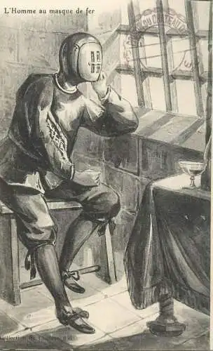 France Marseille 'L'Homme au masque de fer Collection Chateau d'If