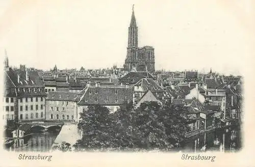 France Strasbourg cityscape