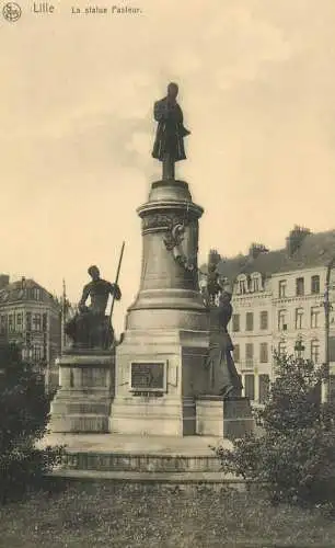 France Lille La Statue Pasteur