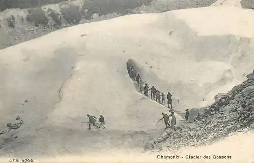 France Chamonix Glacier des Bossons