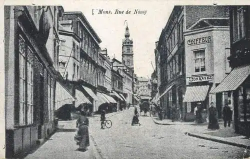 Belgium Mons Rue Nimy