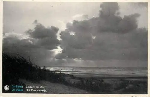 Belgium De Panne dunes and sand