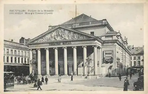 Belgium Bruxelles Theatre de la Monnaie