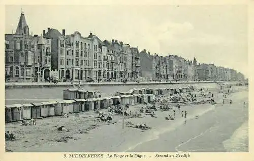 Belgium Middelkerke La Plage et la Digue