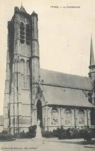 Belgium Ypres La Cathedrale