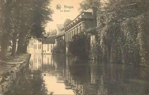 Belgium Brugge Le Dyver Canal