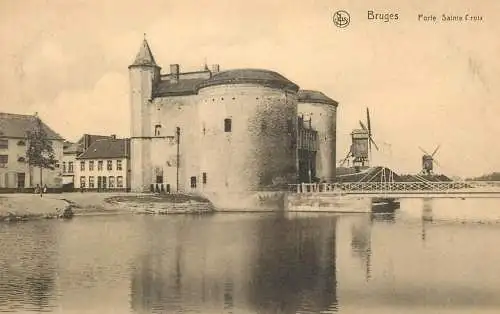Belgium Brugge Porte Sainte Croix