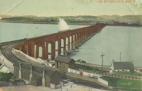Scotland Tay Bridge view from the south